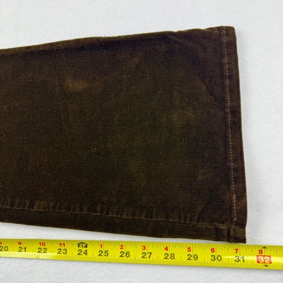 Levi's 526 Women's Slender Boot Cut Mid Rise Stretch Brown Corduroy Pants Sz 12 - Picture 10 of 10